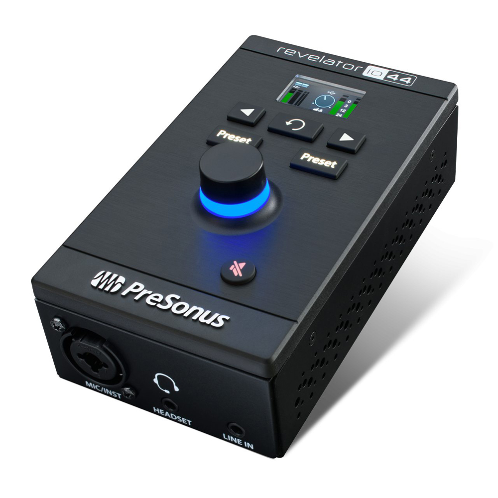 PreSonus revelator io44 本体と付属品 Revelator io44 – PreSonus