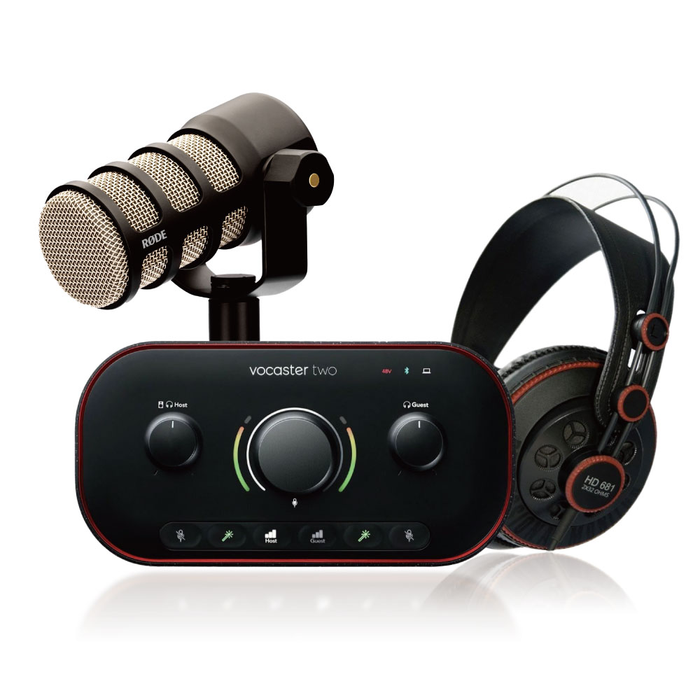 【高階】雙人 Podcast套組001